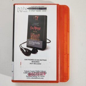 Con/Artist by Tony Tetro Playaway Audiobook, Former Library Copy